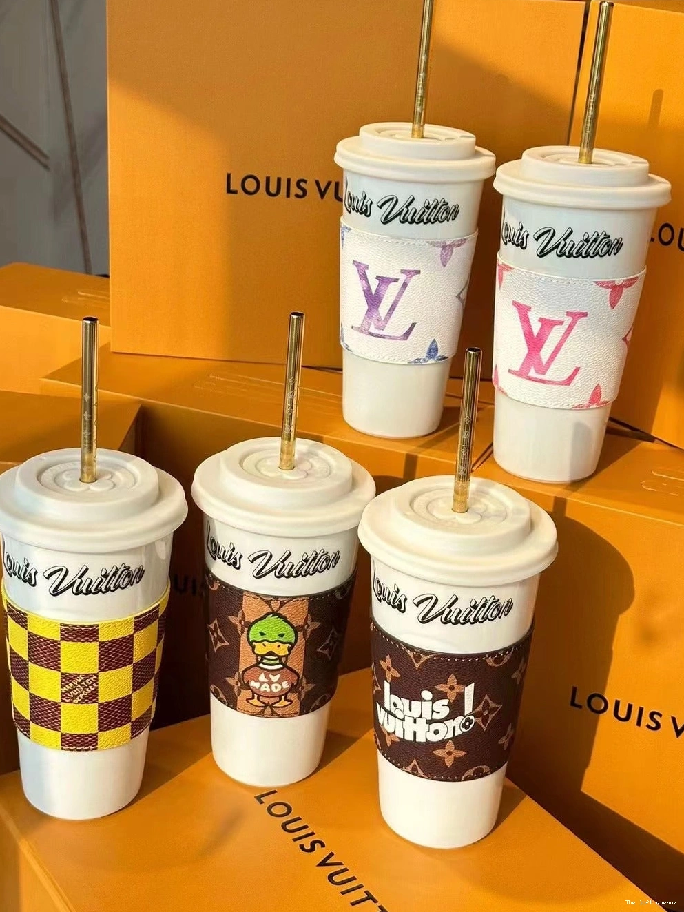 STRAW LOUIS CUSTOM AND CUP 0808